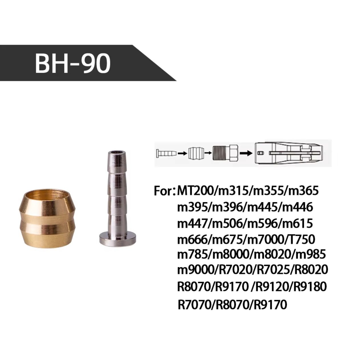 SC-YZGLTBH90 OLIVA SHIMANO x10