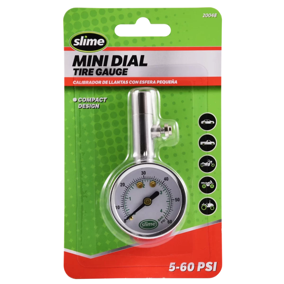 20048T SLIME MPA 5-60PSI C/VALV