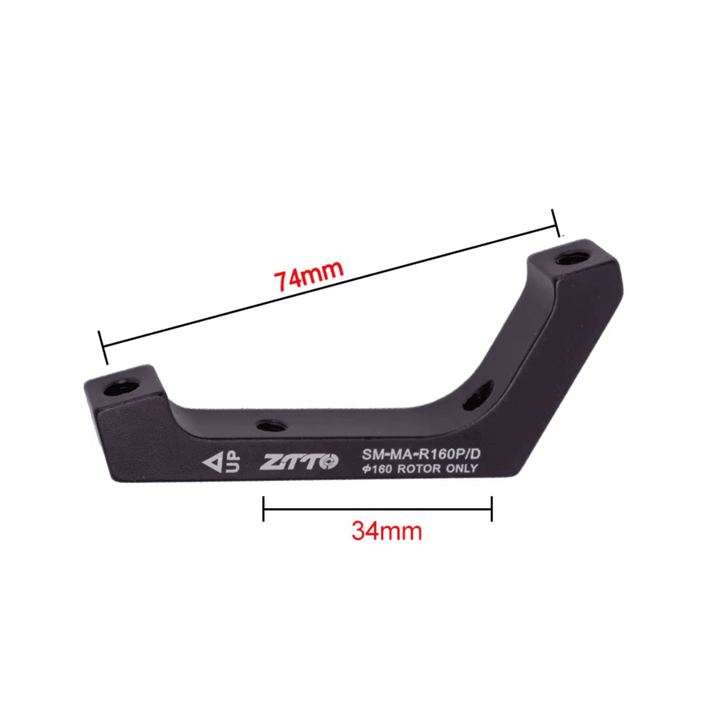 SC-ZHZSMMA-HR160 ADAPTADOR CALIPER FRENO TRASERO