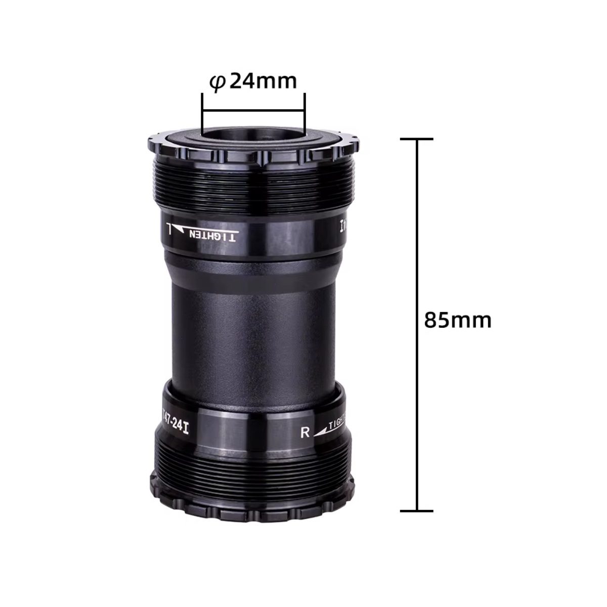 ZZ-ZZT47-24i CAJA PEDALERA Shimano 24mm Bsa Rosca 86/92mm