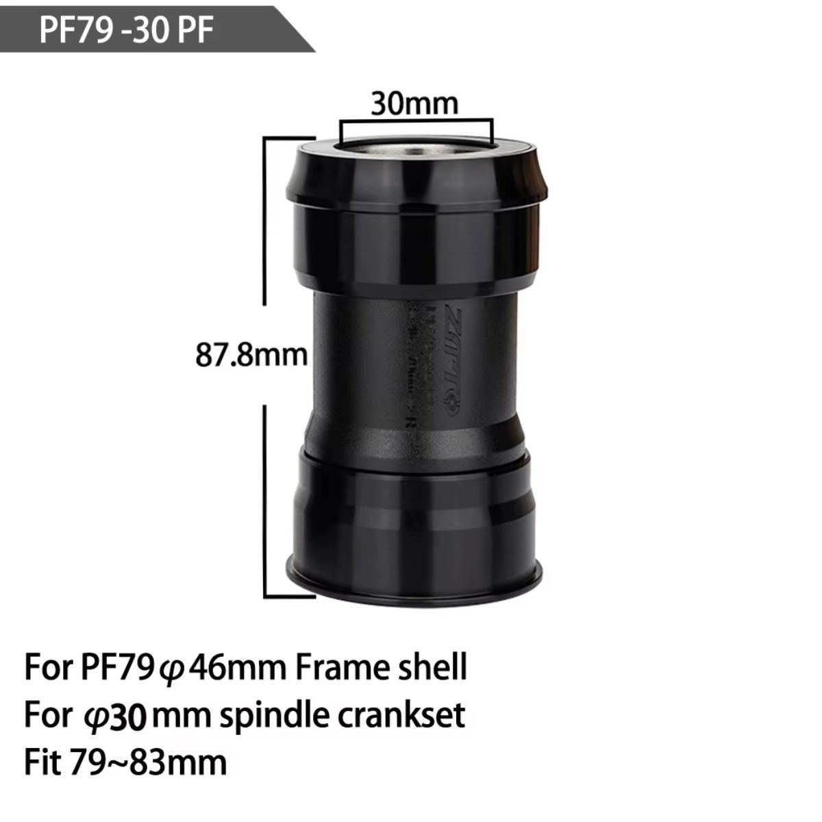 ZZ-ZZPF79-3079PF CAJA PEDALERA Sram 30mm Pressfit Pf79-46mm