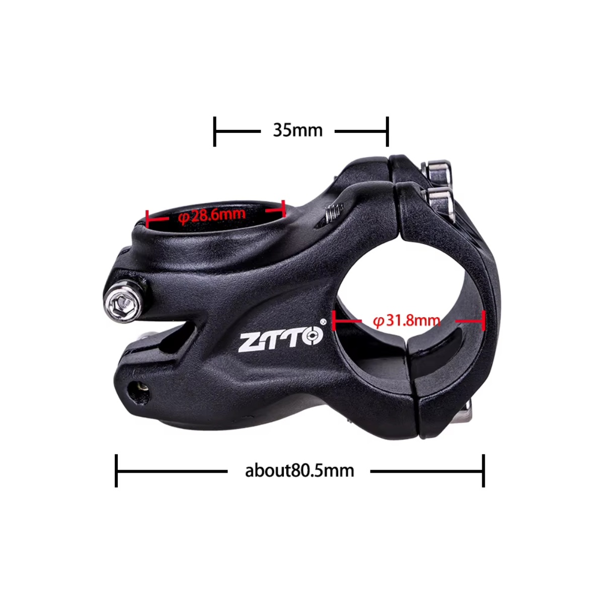 SBL-0D35XKBL STEM 35mm 0º