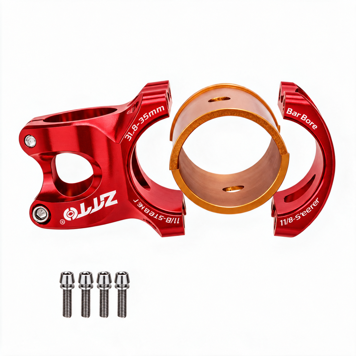 SBL-0DCNCLKBL35-RD STEM 35mm 31.8/35
