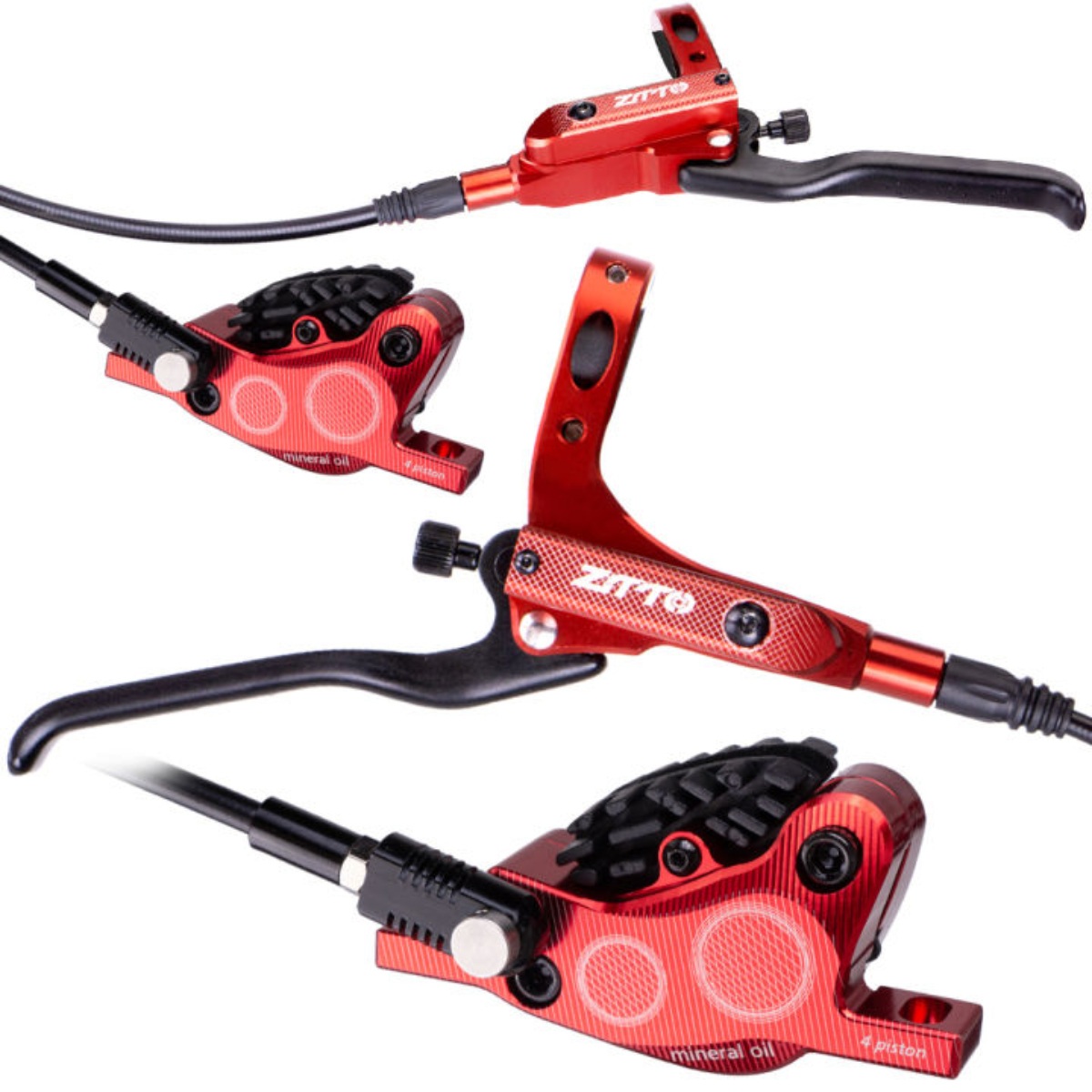 SC-SHSYDPTV-RD FRENO 4 PISTON HIDR